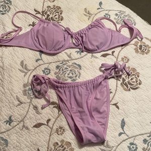 Purple sexy bikini